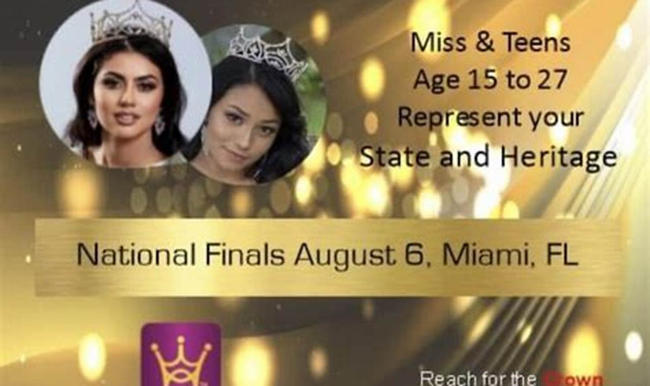 Syarat-syarat Untuk Mengikuti Kontes Miss Teen US Latina