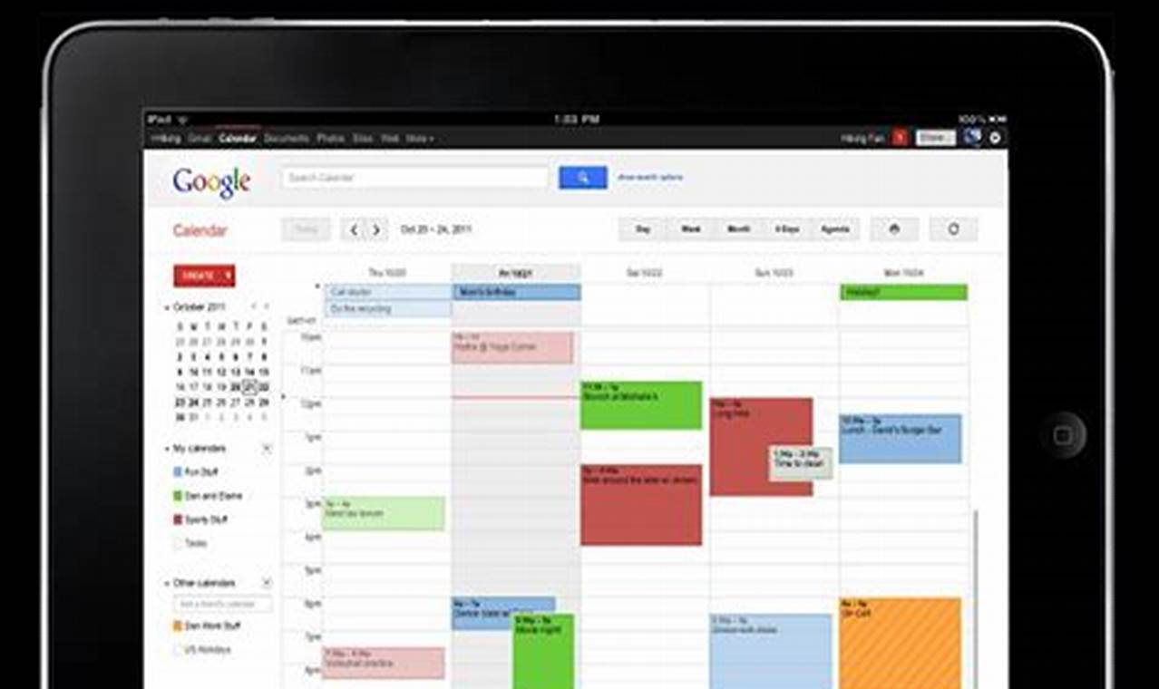 Sync Ipad Calendar With Google Calendar