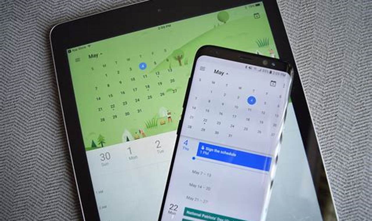 Sync Samsung Phone Calendar To Tablet