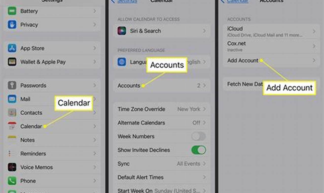 Sync Subscribed Google Calendar To Iphone
