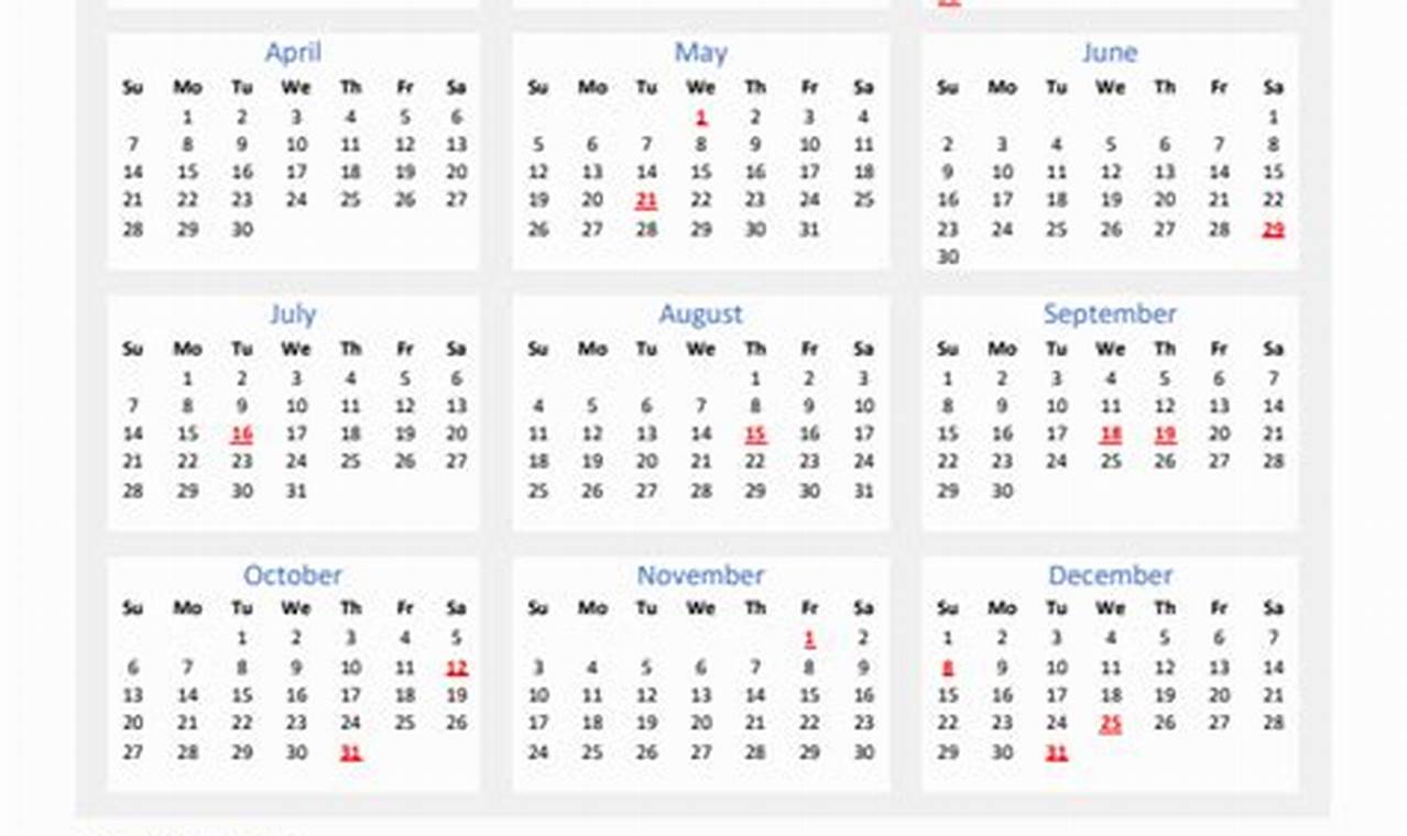 Sysco Holiday Calendar 2024