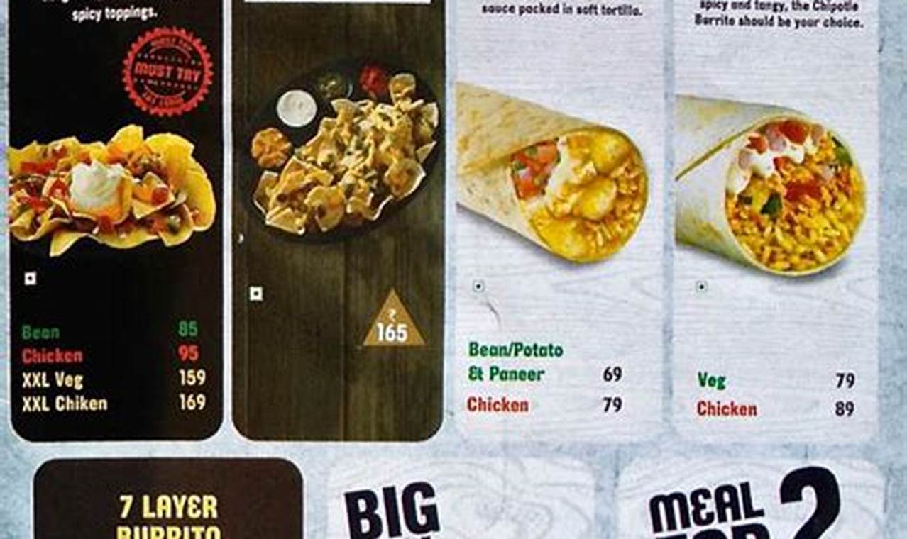 Taco Bell Menu 2024 New Deals