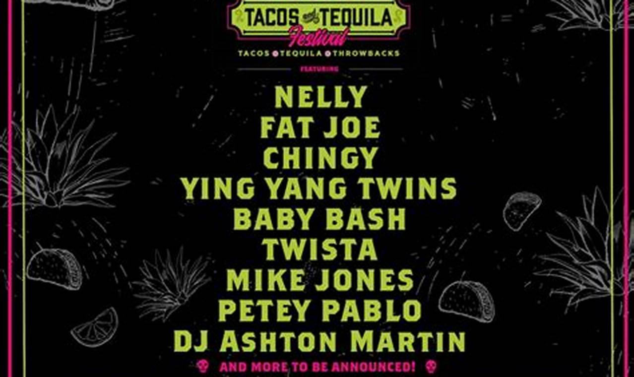 Tacos And Tequila Long Beach Festival 2024 Schedule