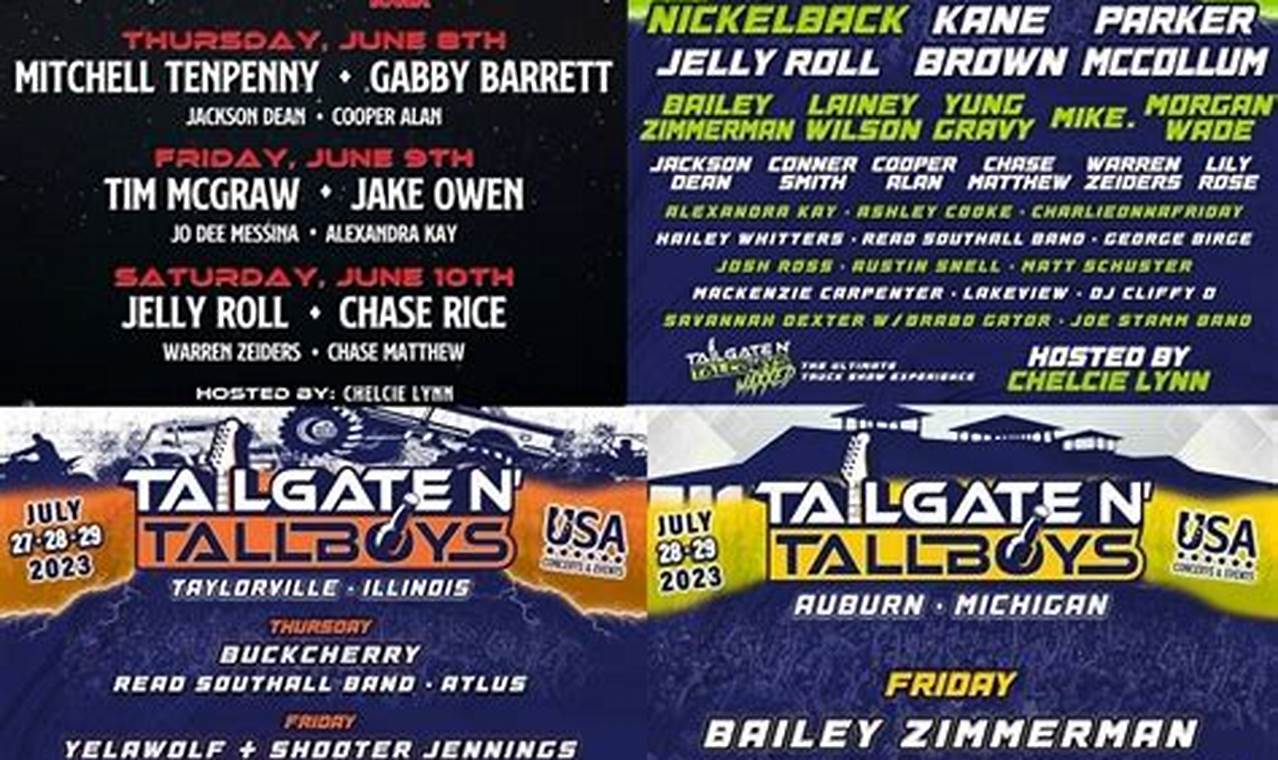 Tailgates And Tallboys 2024 Tickets