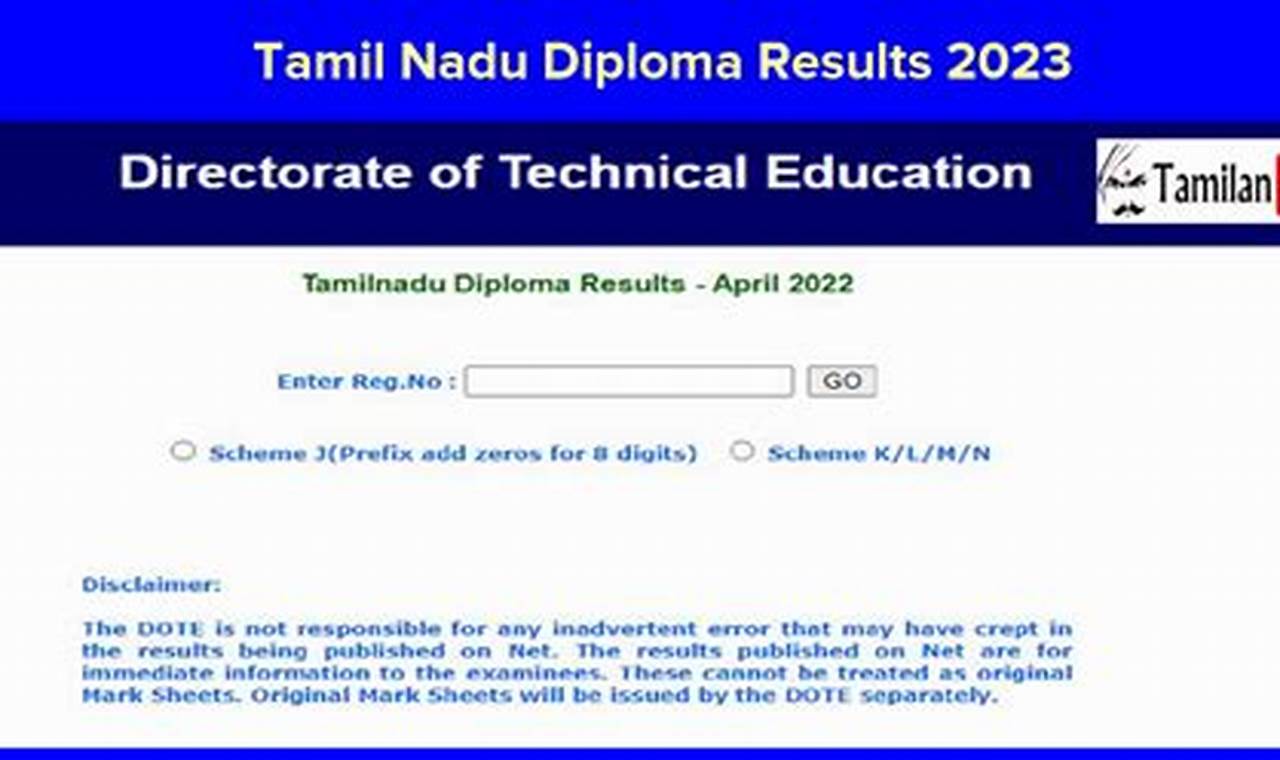 Tamilnadu  2 Result 2024 Website Templates