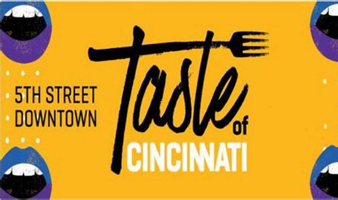 Taste Of Cincinnati 2024