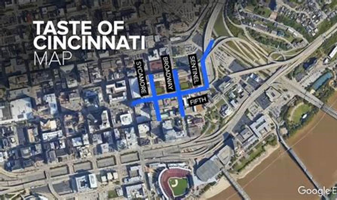 Taste Of Cincinnati 2024 Map