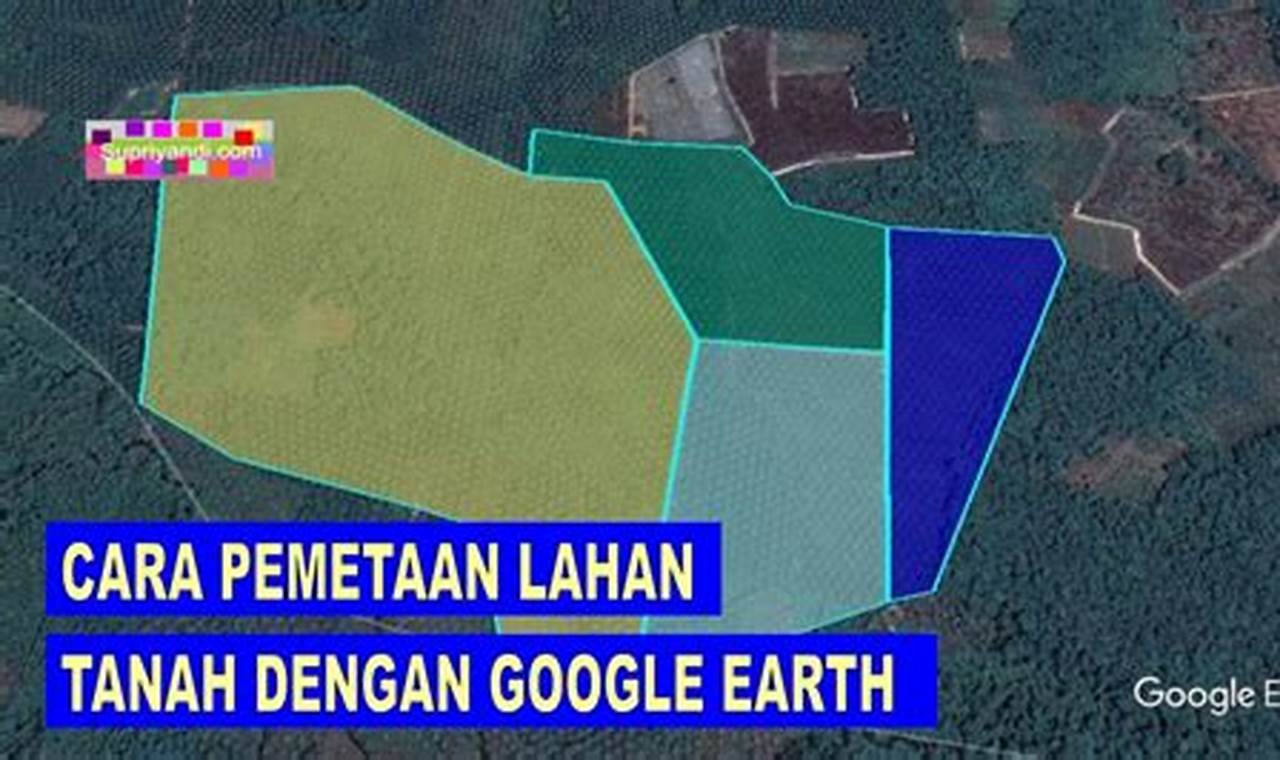 Tata cara pemetaan lahan pertanian