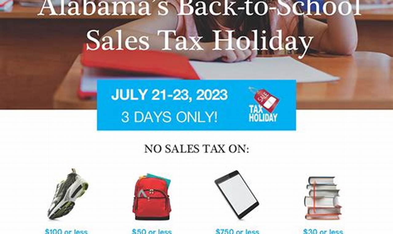 Tax Free Weekend 2024 Alabama