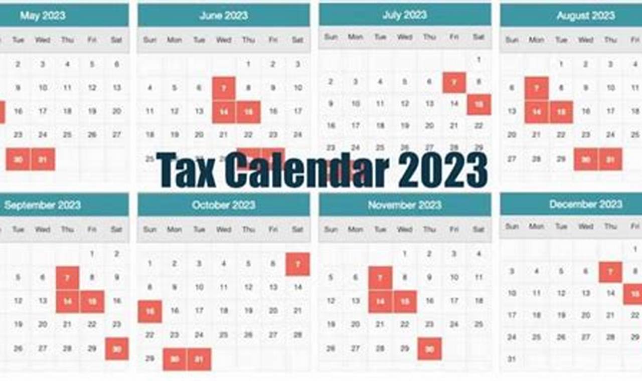 Taxes Calendar