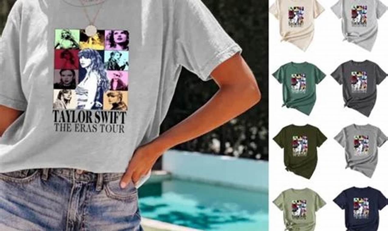 Taylor Swift Concert T Shirt 2024
