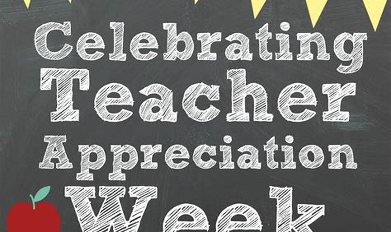 Teacher Appreciation Week 2024 Freebies Texas