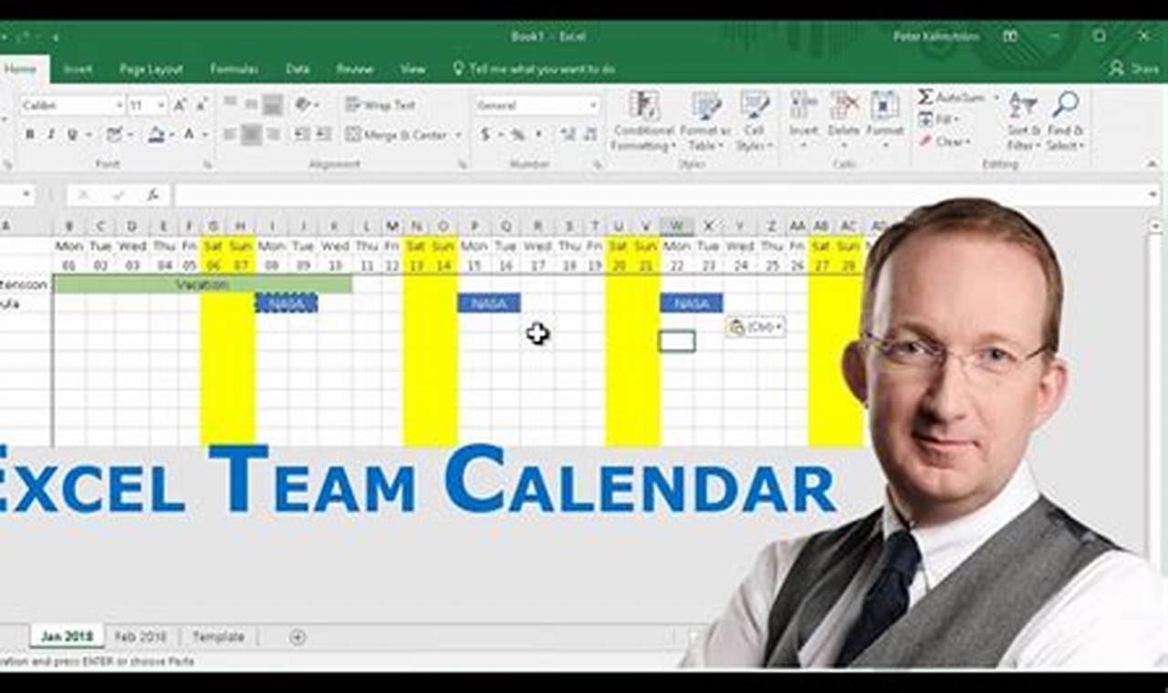 Team Holiday Calendar Excel Template 2024 Calendar