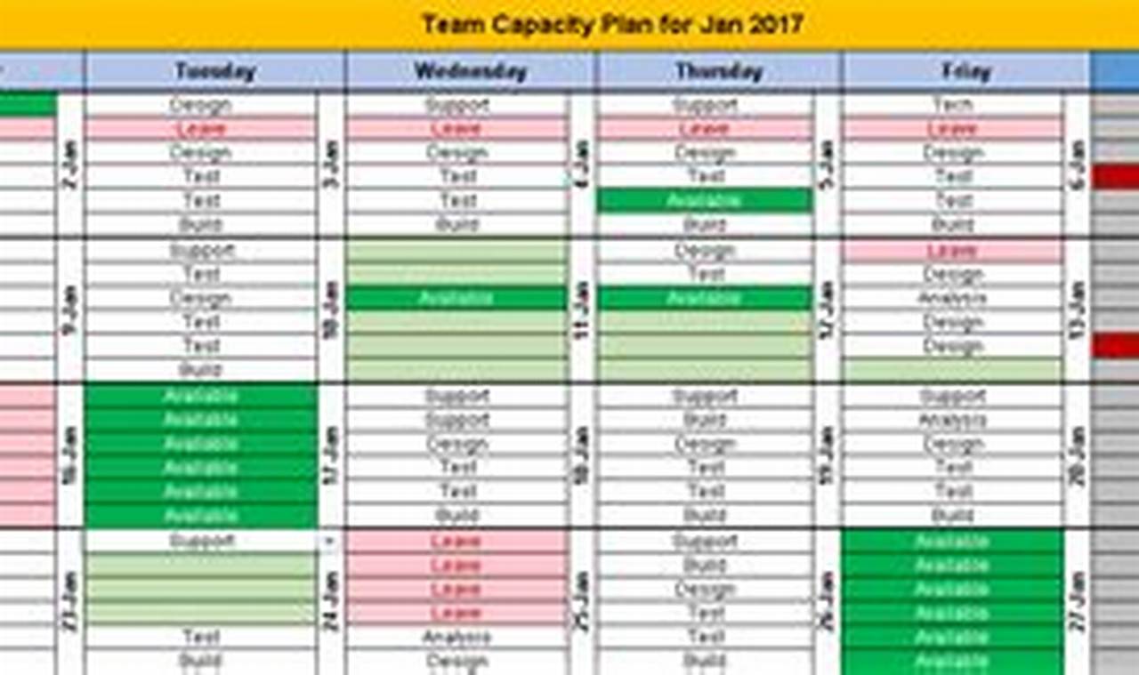 Team Task Calendar