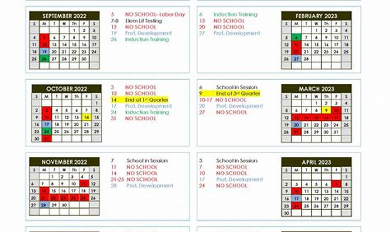 Teays Valley School Calendar 2024-2025