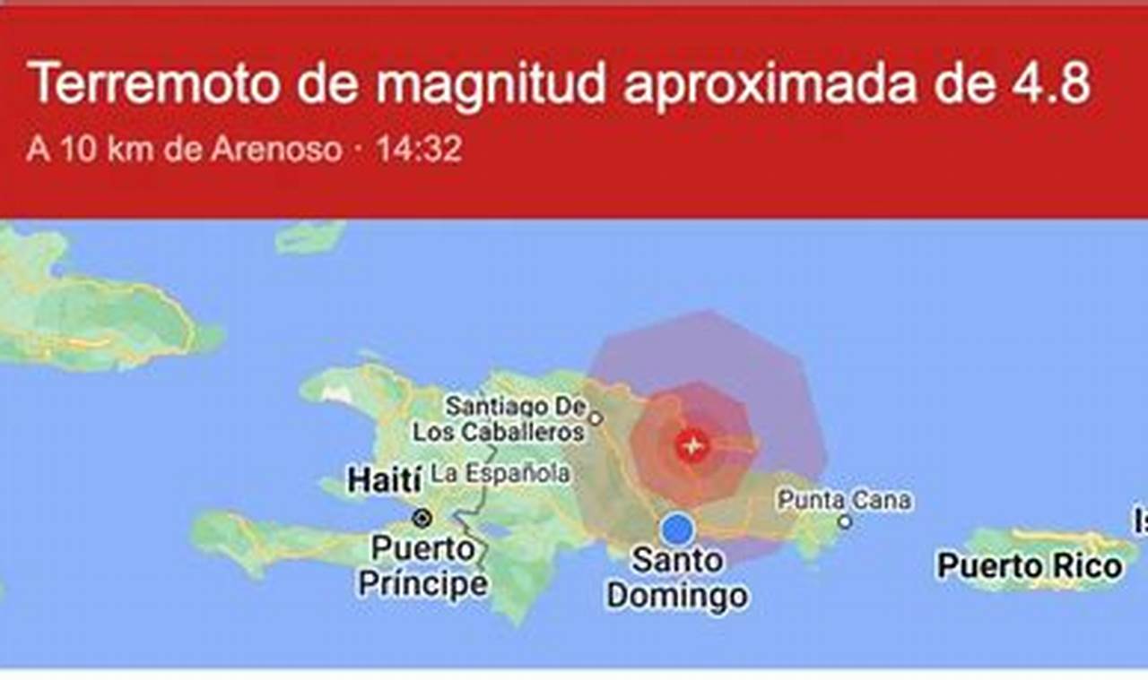 Temblor De Tierra Hoy Santo Domingo 2024