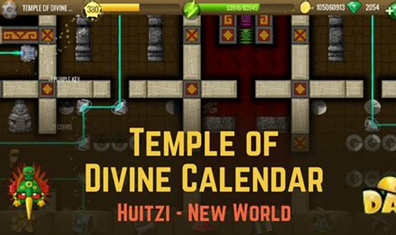 Temple Of Divine Calendar Diggy