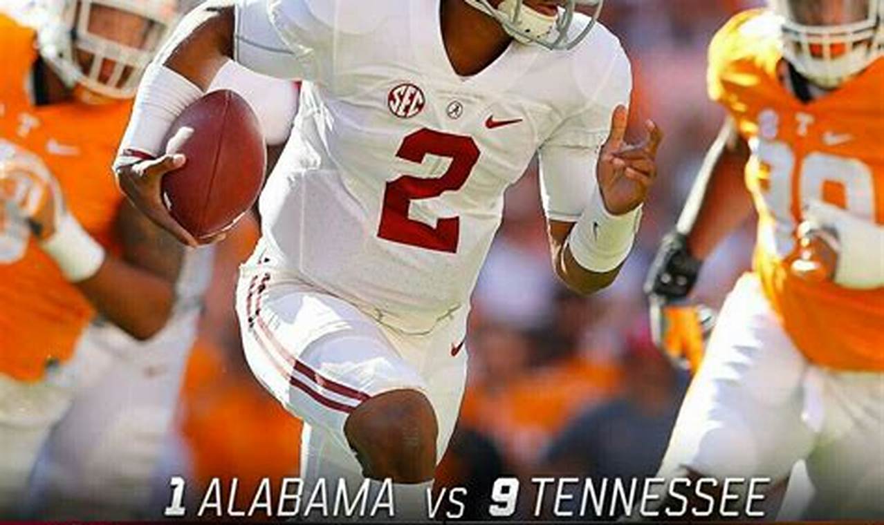 Tennessee Alabama Score 2024