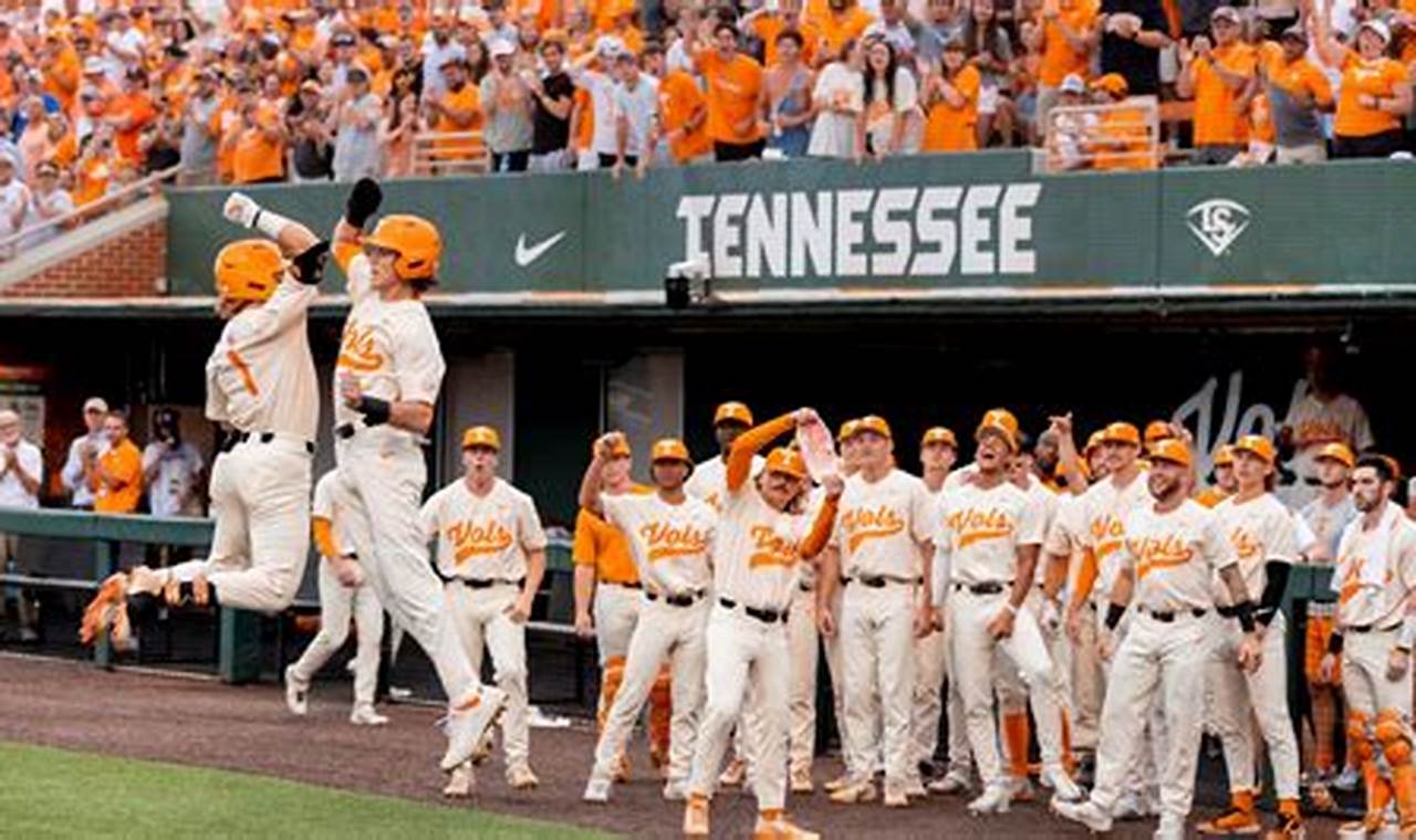 Tennessee Baseball 2024 Roster