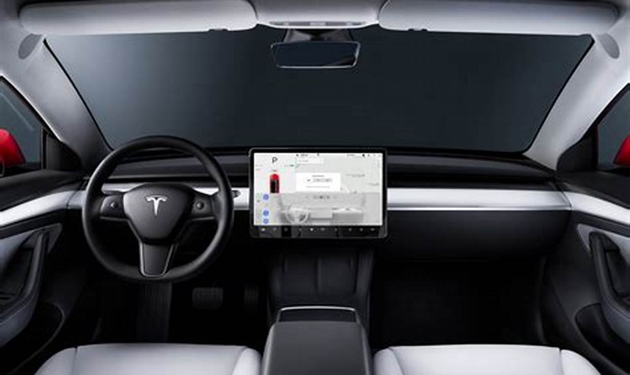 Tesla 2024 Interior