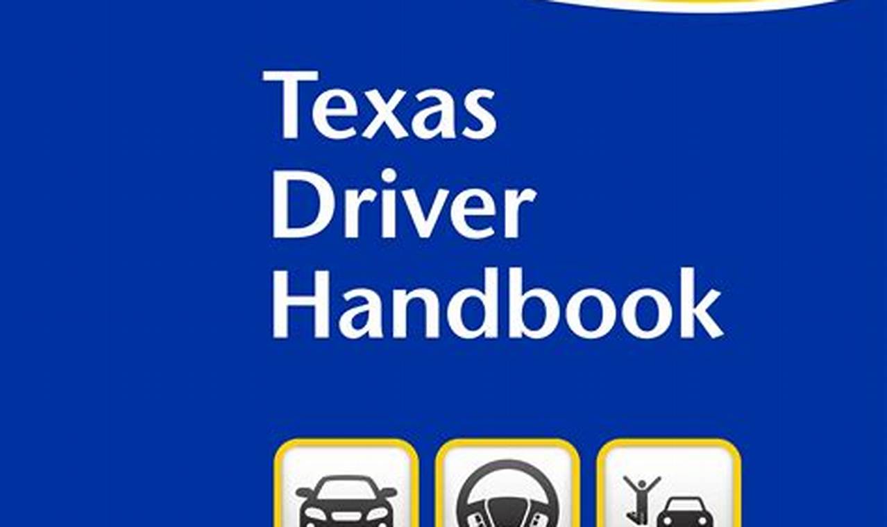 Texas Driving Handbook 2024