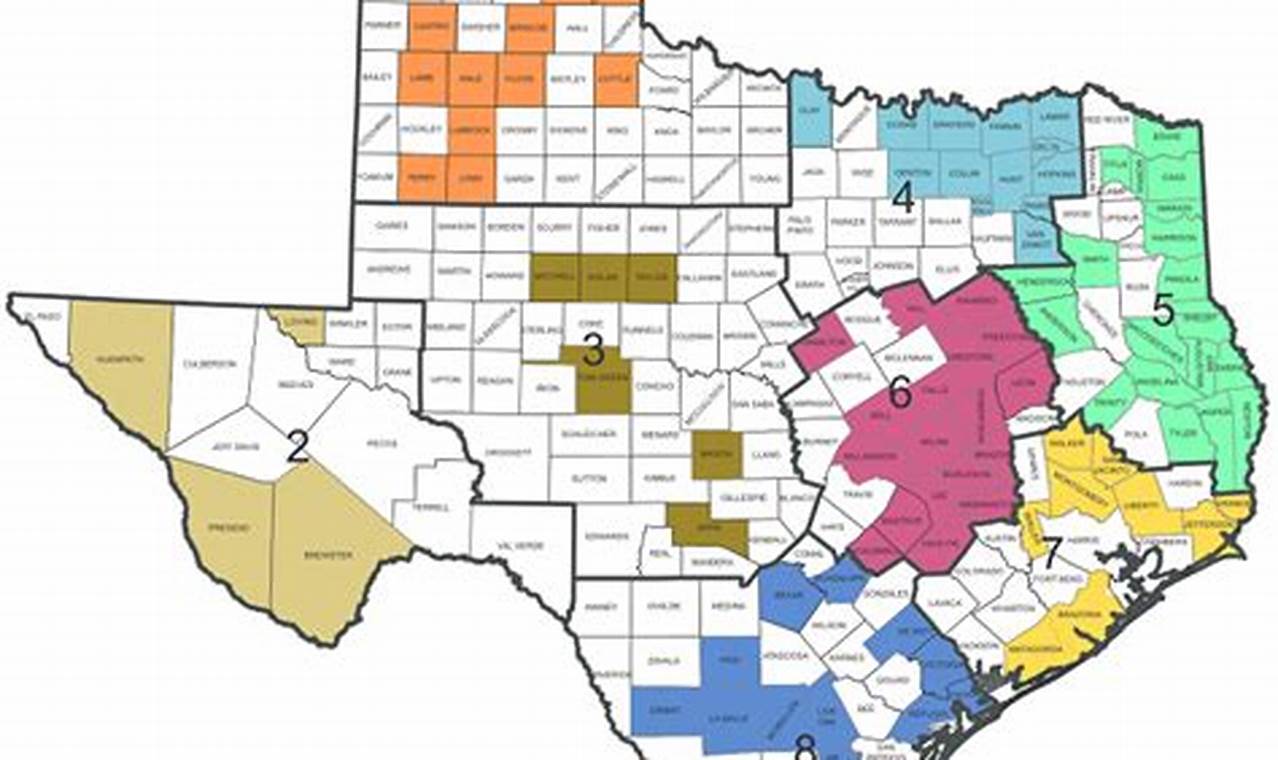 Texas Public Hunting Land Map 2024