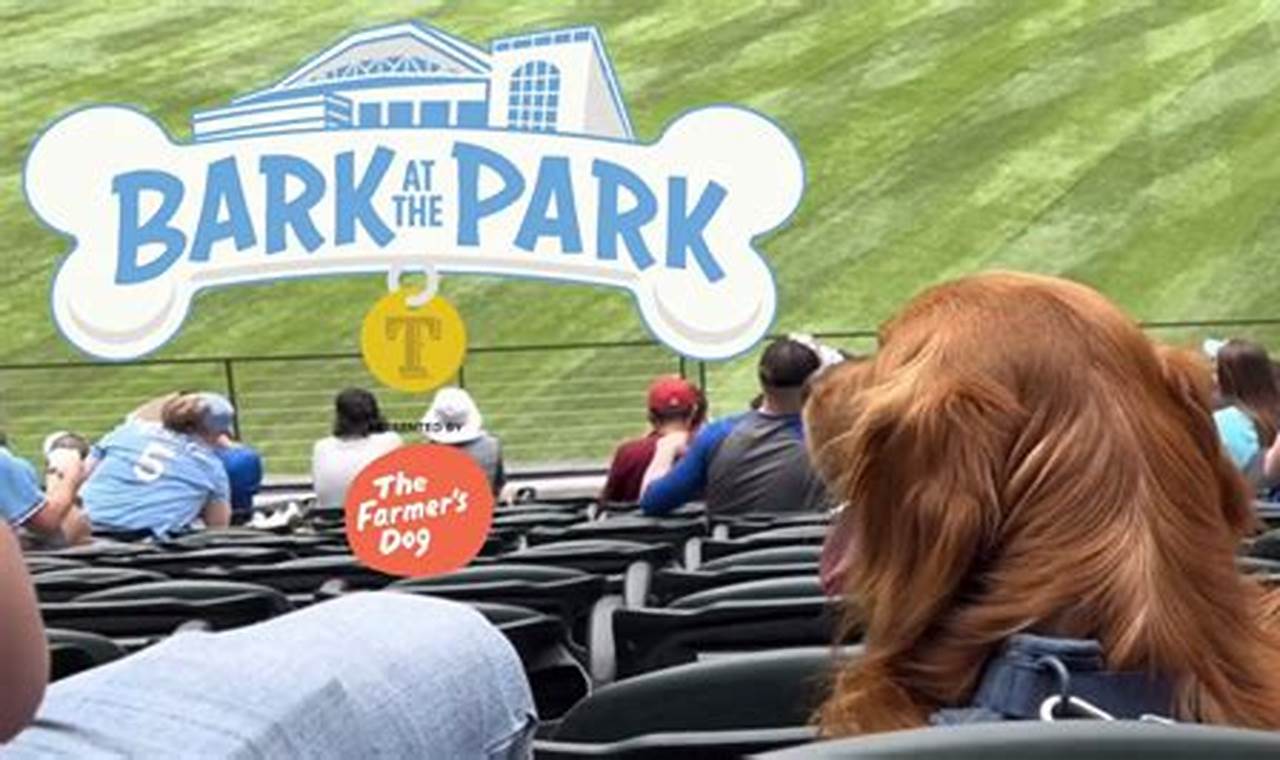 Texas Rangers Bark In The Park 2024