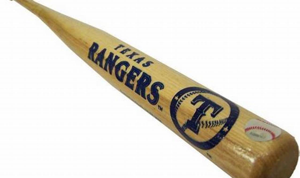 Texas Rangers Bat Night 2024