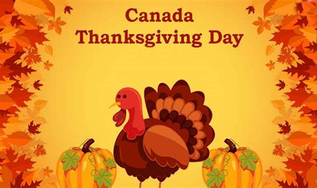Thanksgiving Day 2024 Canada