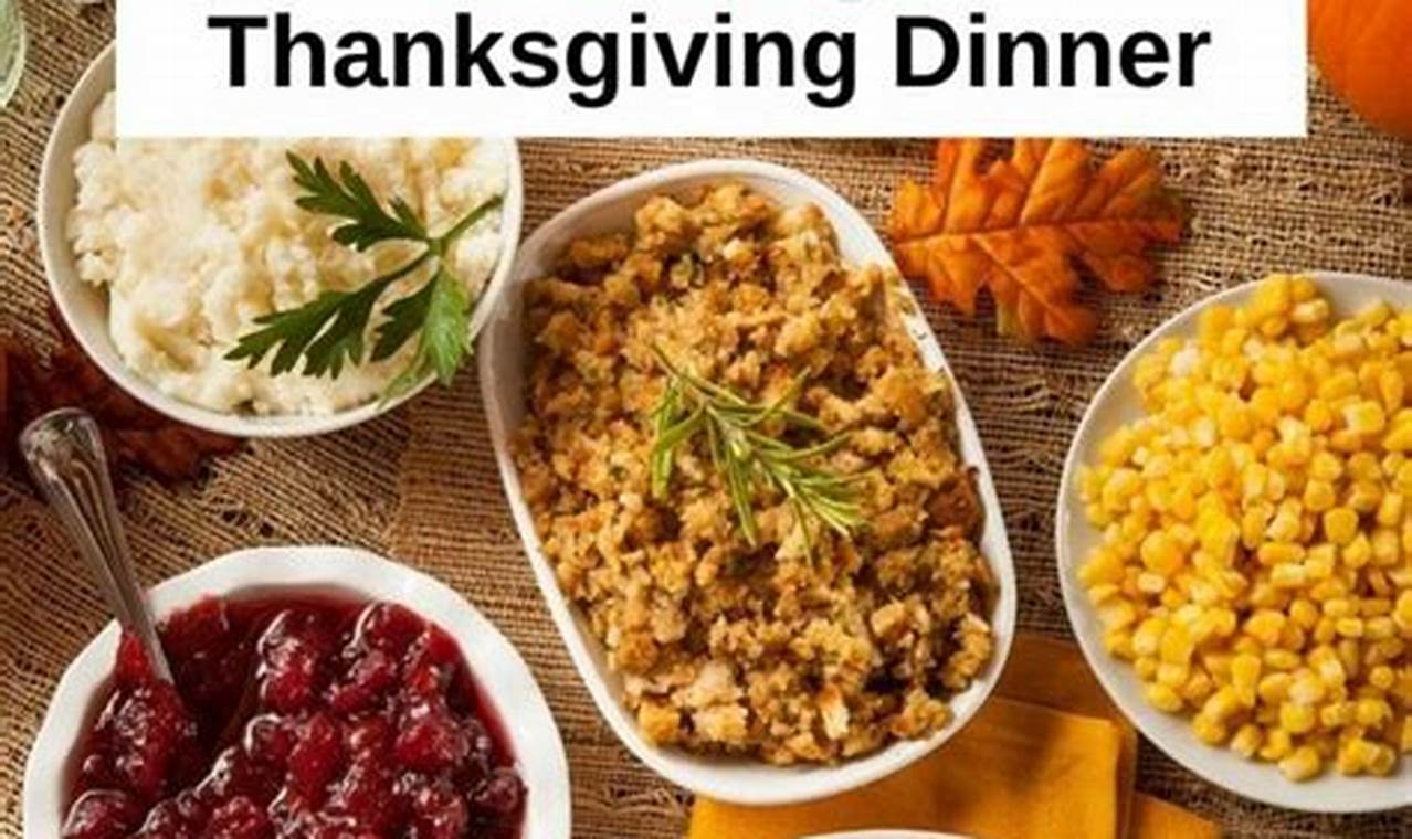 Thanksgiving Dinner San Diego 2024