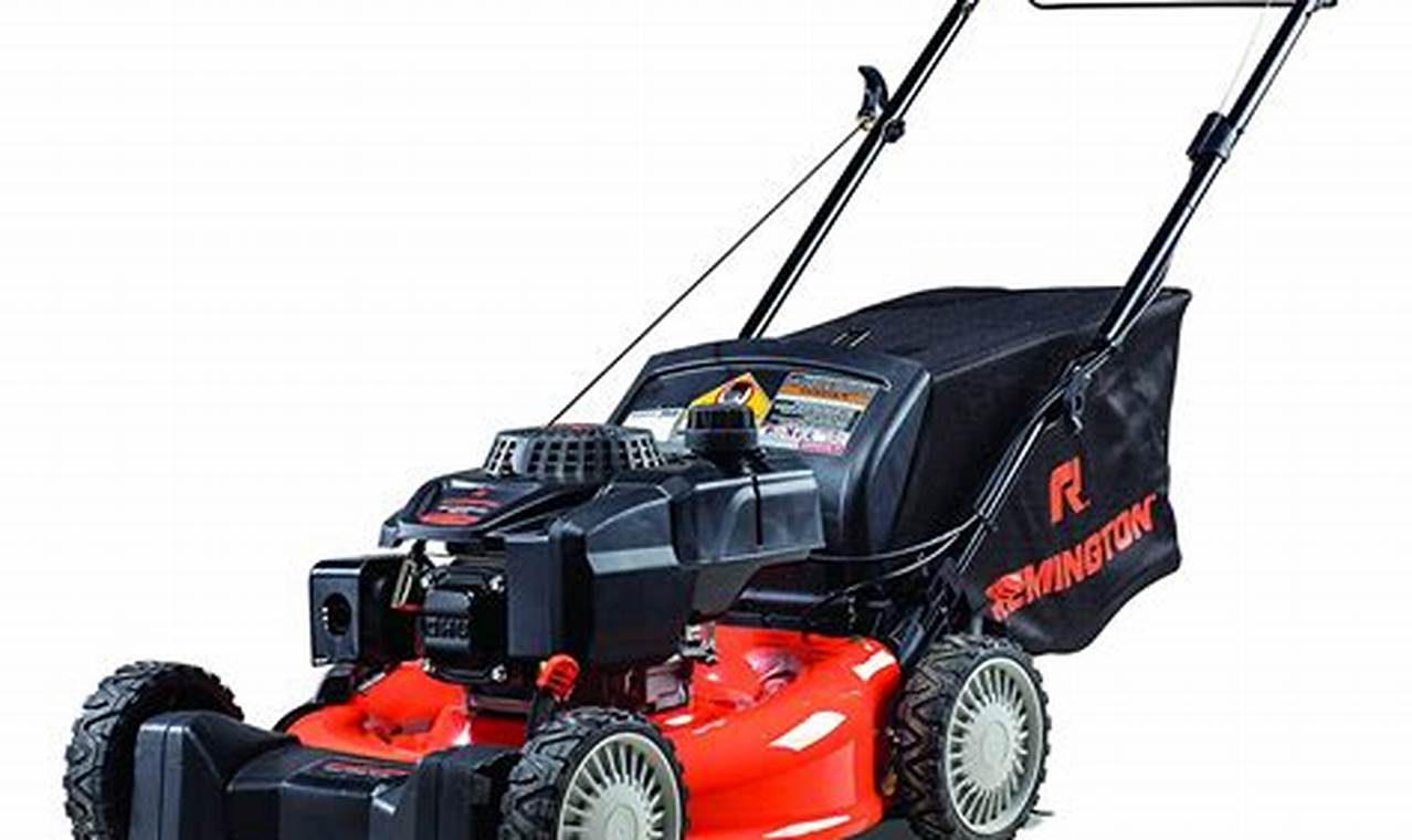 The Best Self Propelled Lawn Mower Gas 2024