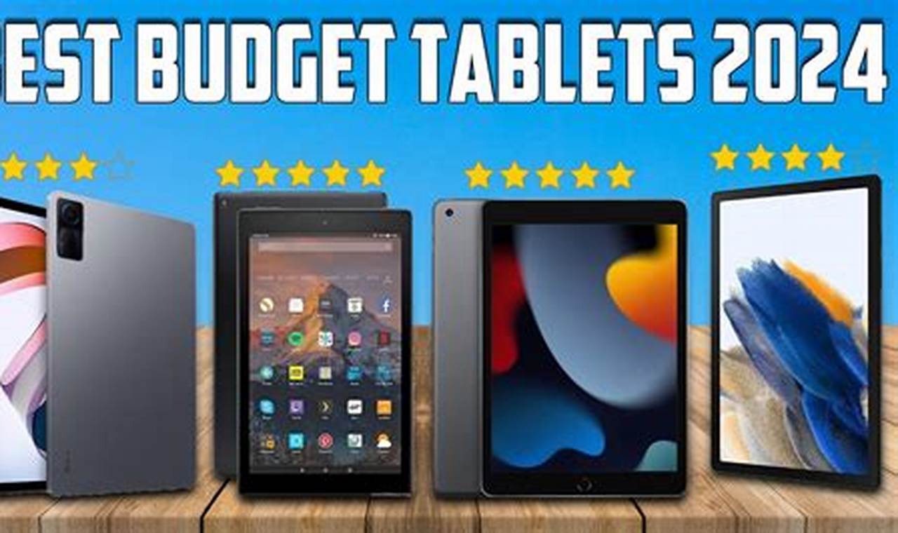 The Best Tablets 2024