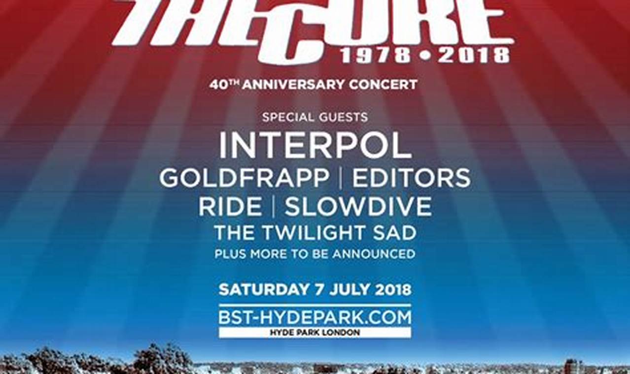 The Cure 2024 Ticket Prices