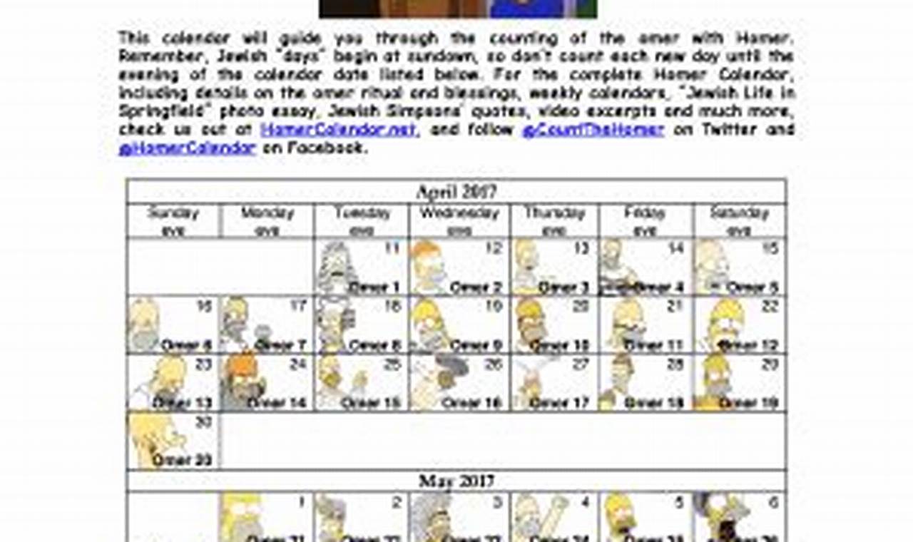 The Homer Calendar