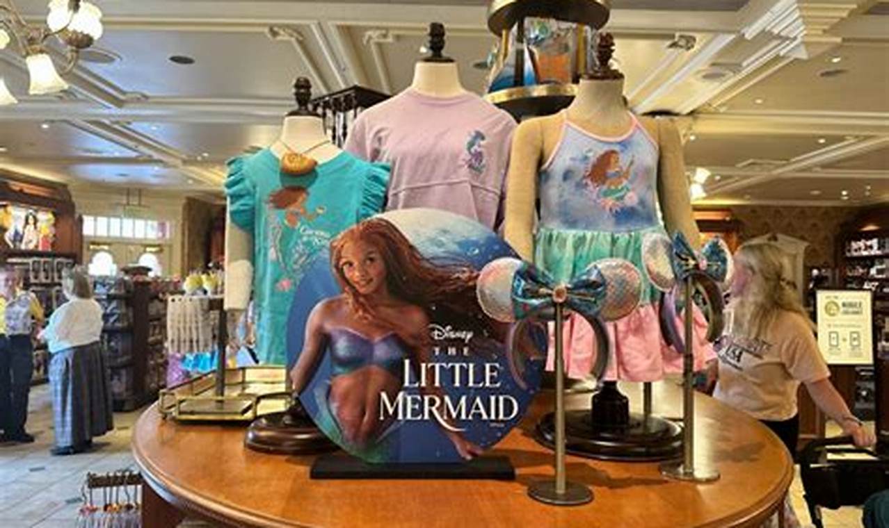 The Little Mermaid 2024 Merchandise