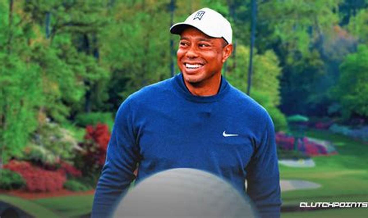 The Masters 2024 Tiger Woods News