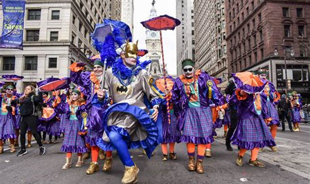 The Mummers Parade 2024