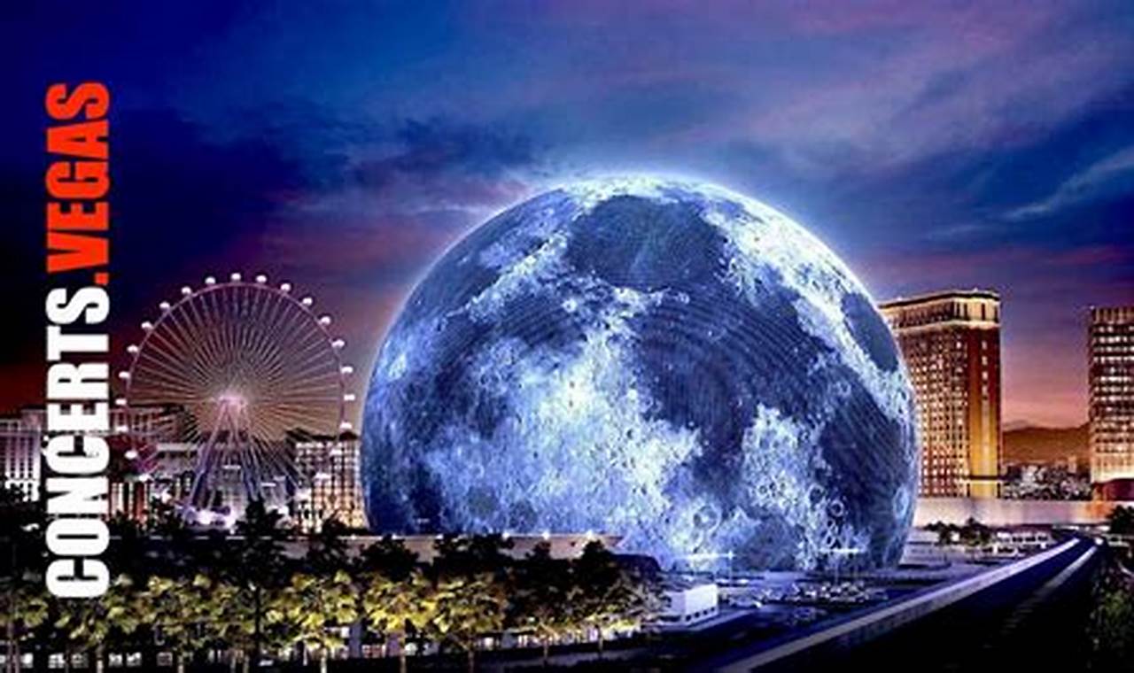 The Sphere Las Vegas Concerts 2024