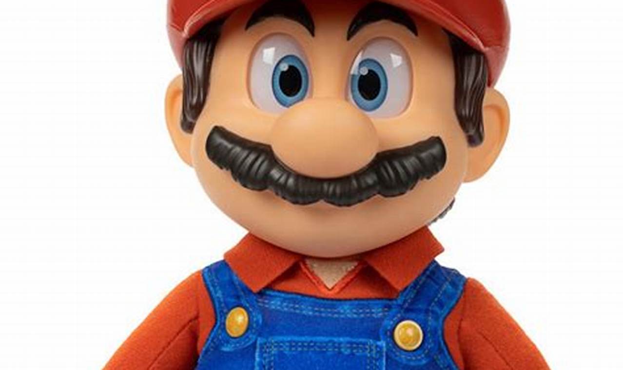 The Super Mario Bros Movie 2024 Action Figures