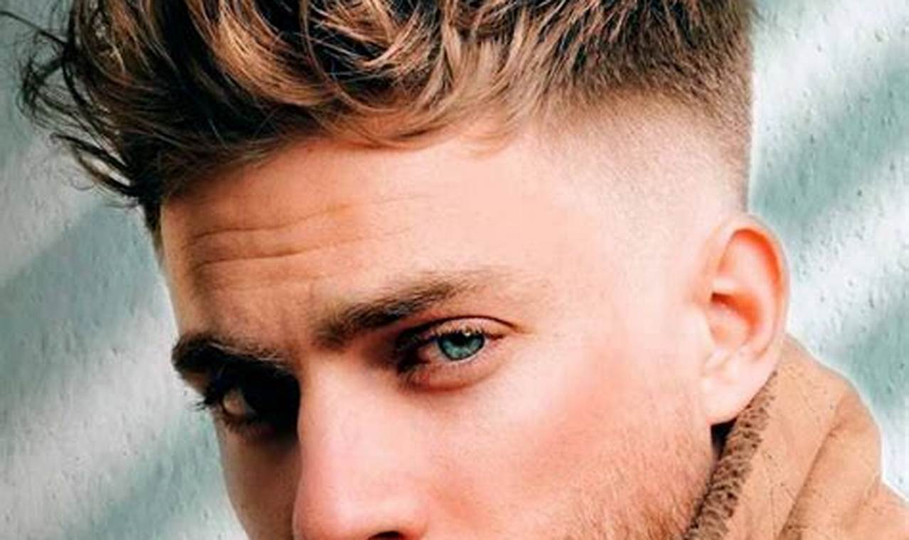 Thick Hair Men Hairstyle 2024