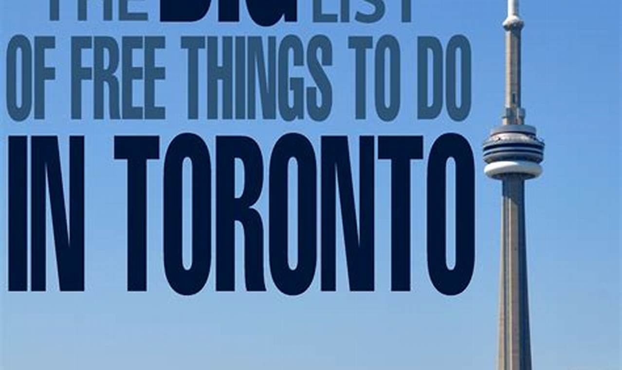 Things To Do In Toronto In May 2024