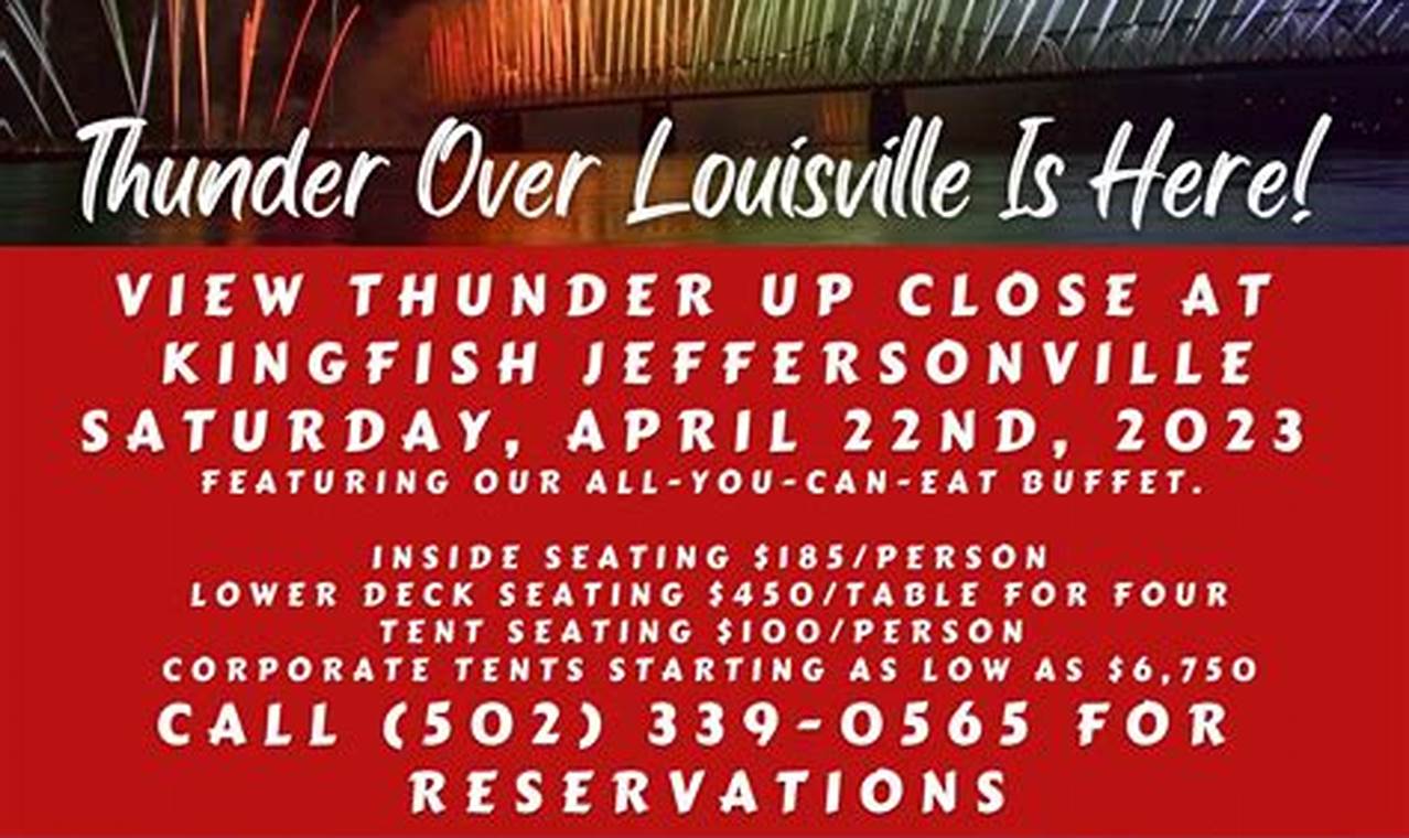 Thunder Over Louisville 2024 Schedule