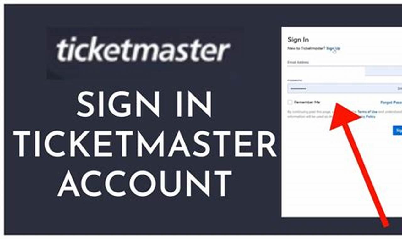 Ticketmaster Login My Account Australia