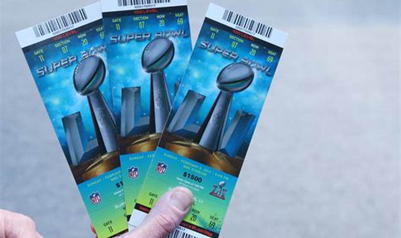 Tickets To Super Bowl 2024