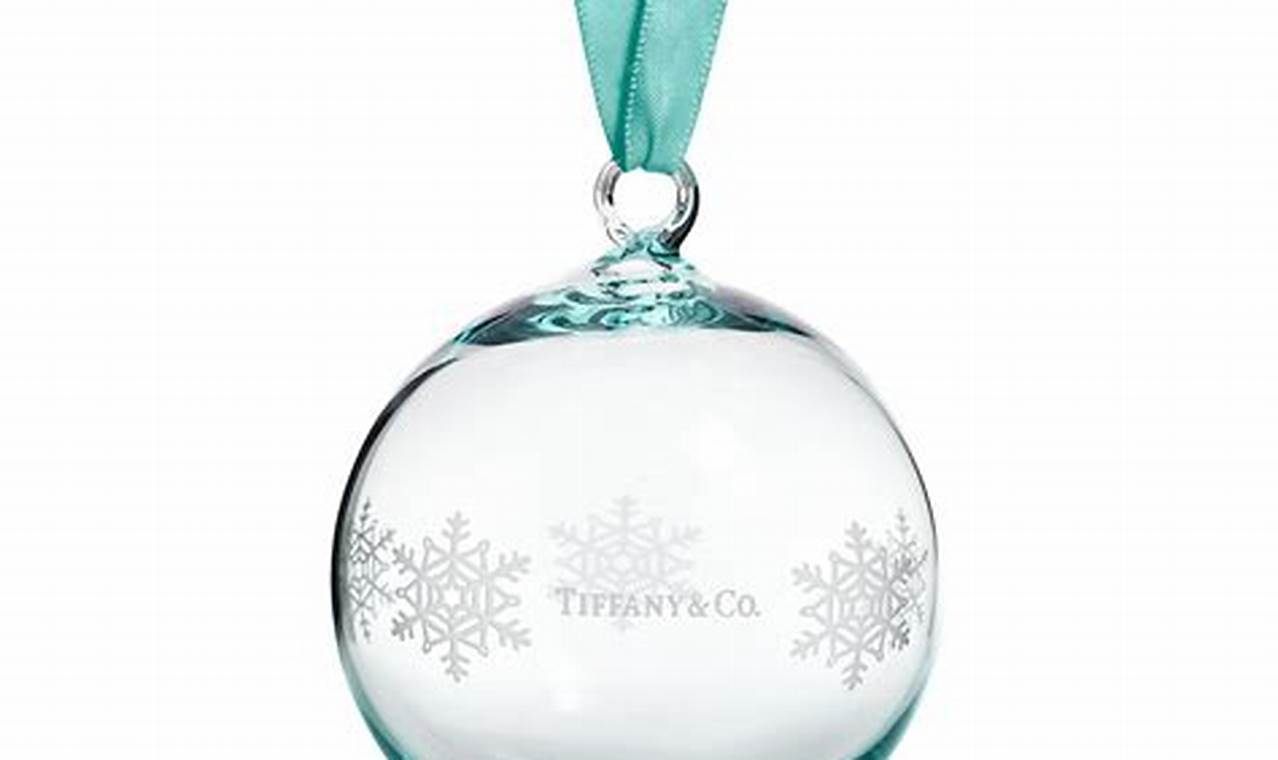 Tiffany Ornaments 2024