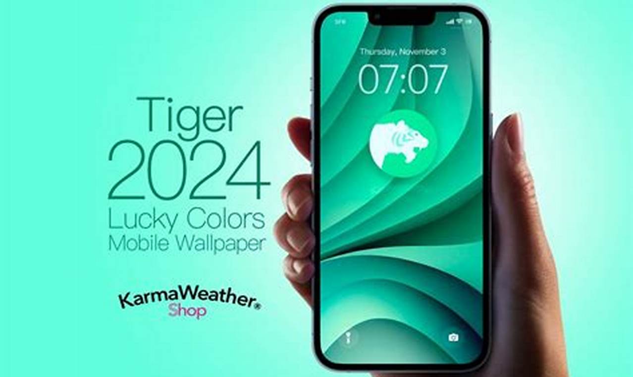 Tiger Lucky Color 2024