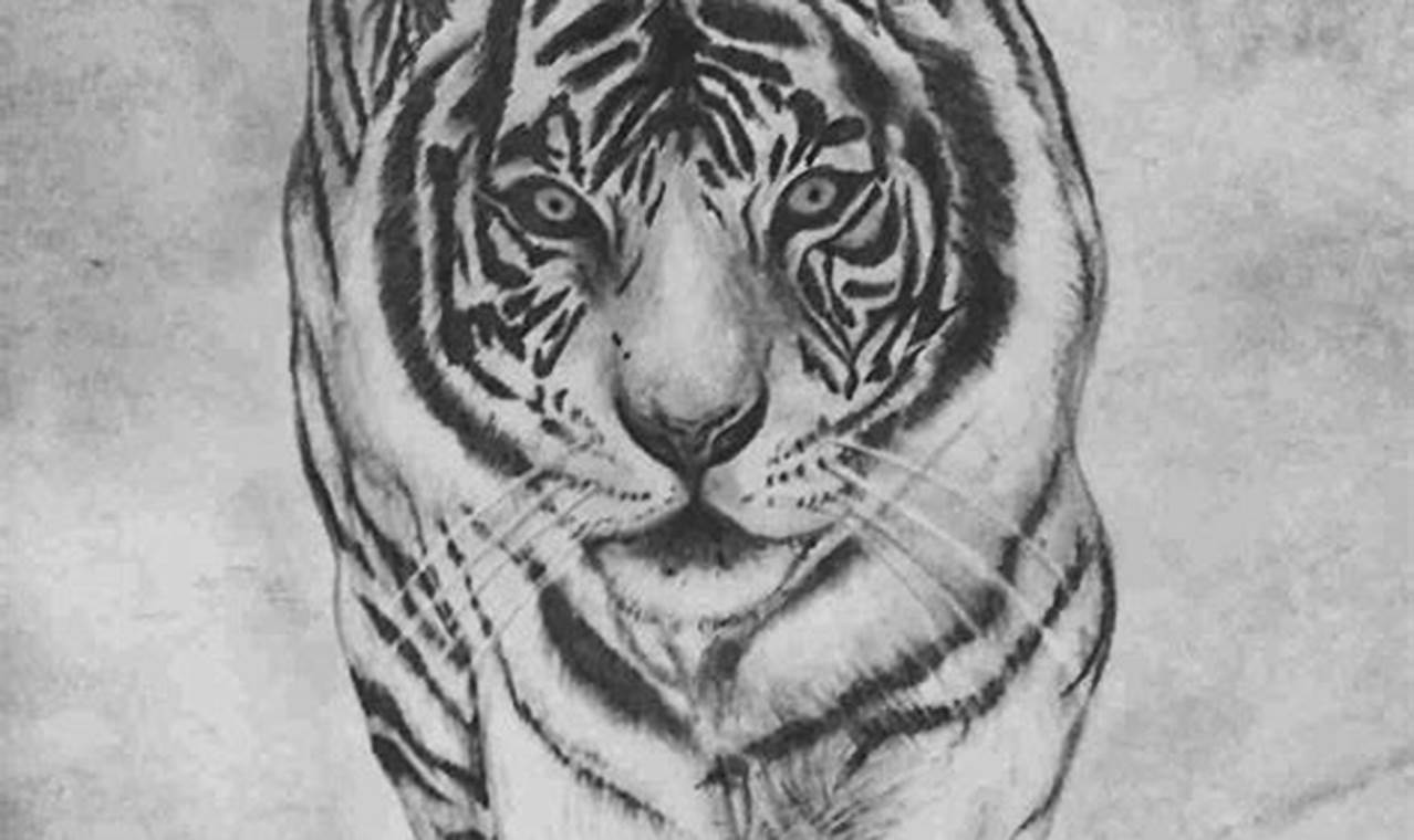 Tiger Pencil Art: Unleash Your Artistic Prowess with Simple Steps