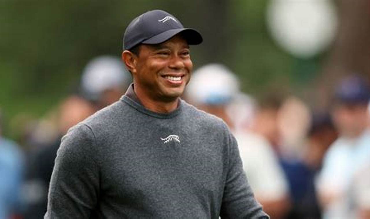 Tiger Woods Masters Golf Tournament 2024 News