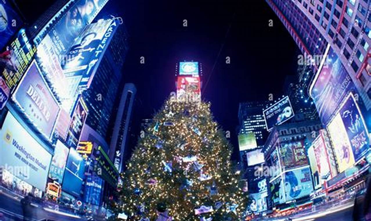 Time Square Christmas 2024