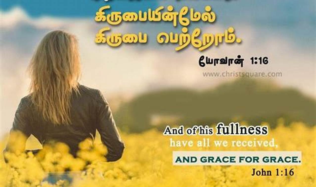 Today Bible Verse In Tamil 2024